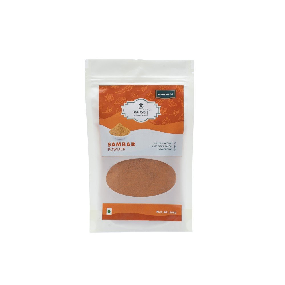 Ayonij Homemade Sambar Powder (200g) - Kreate- Spices & Masalas