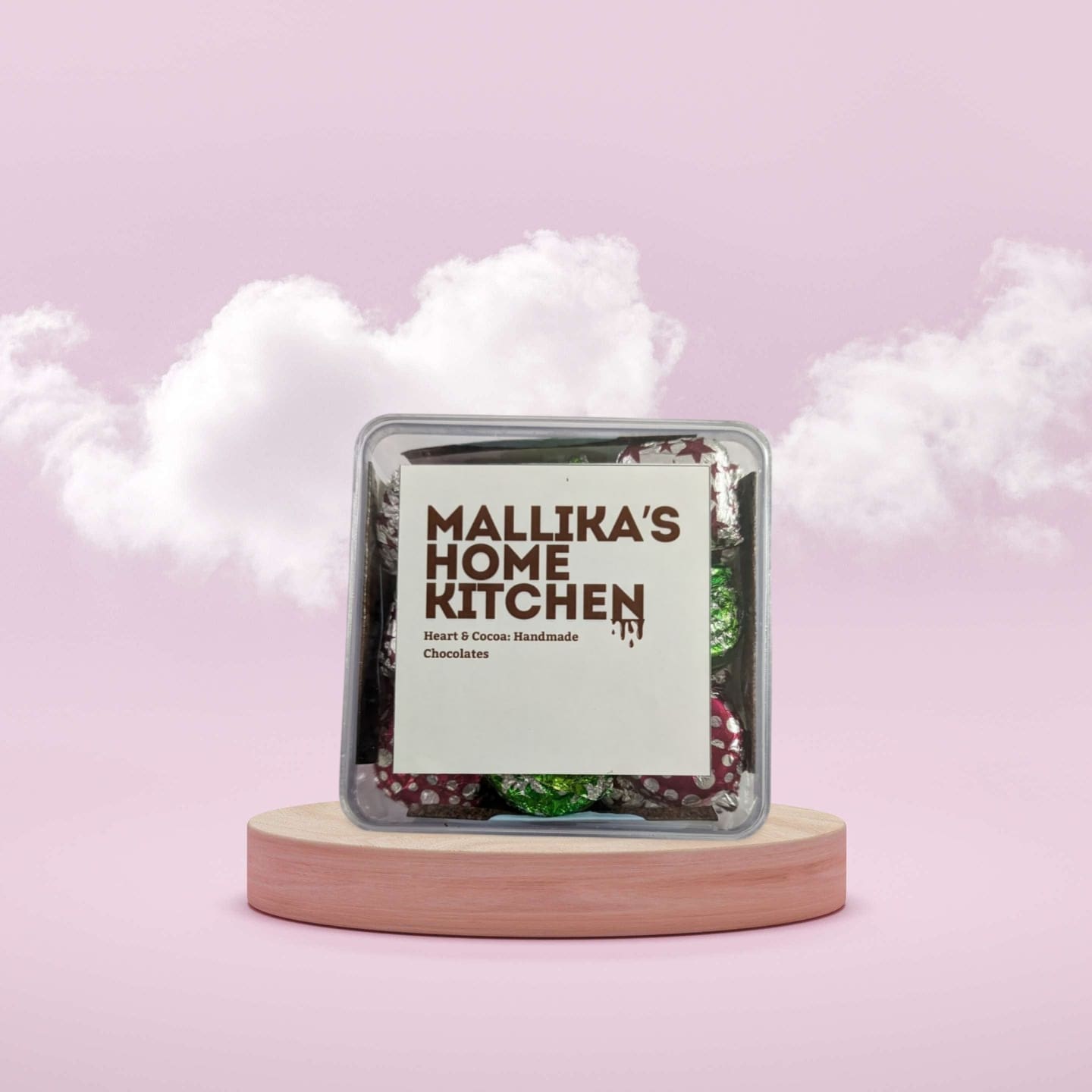 
                  
                    Mallika's Home Kitchen Handmade Chocolates,Roasted Almond, 100g
                  
                