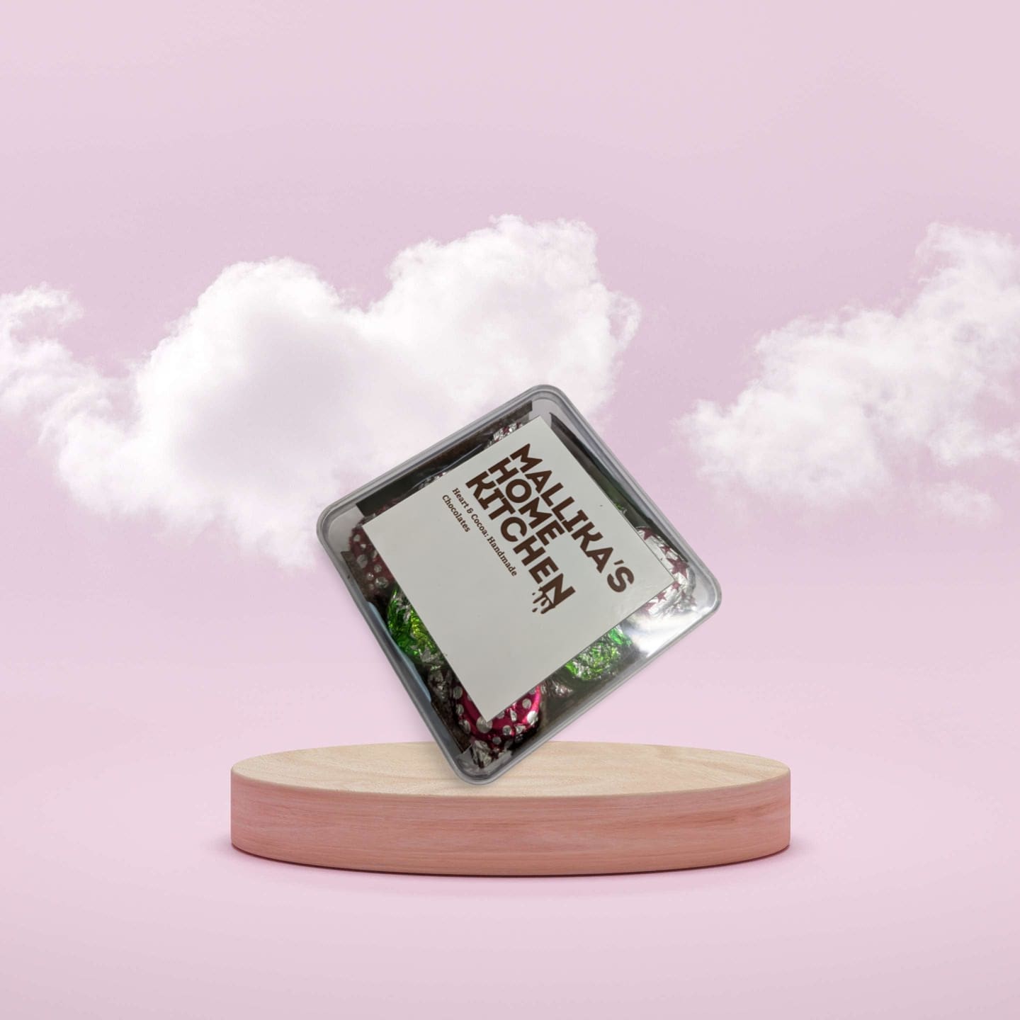 
                  
                    Mallika's Home Kitchen Handmade Chocolates,Roasted Almond, 100g
                  
                