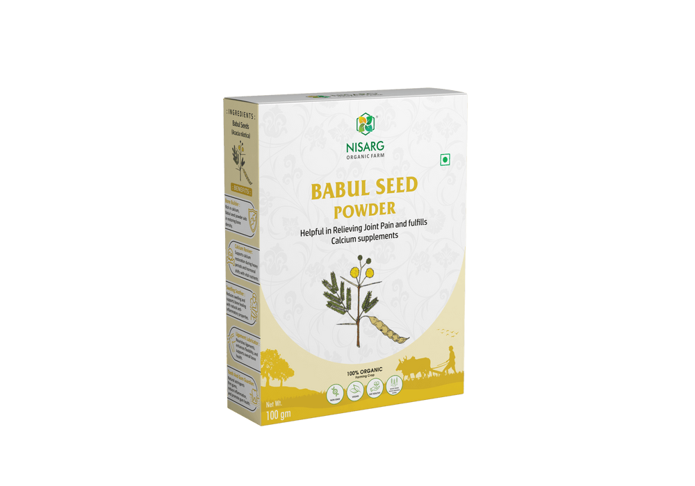 Nisarg Organic Farm Babul Phali Powder