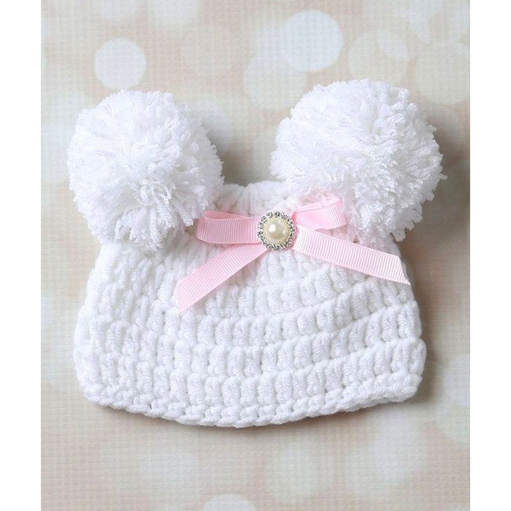 Baby Pom-Pom Beanie - Kreate- Caps & Hats