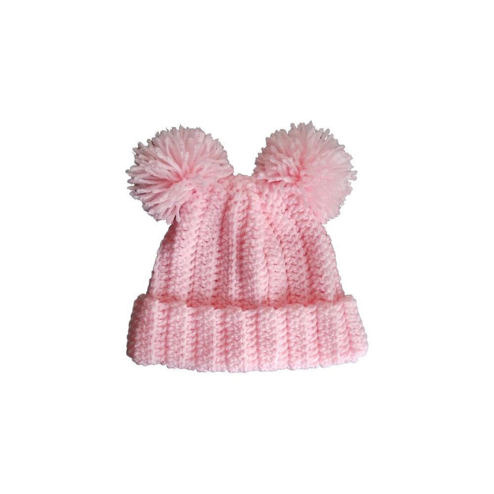 Baby Pom Pom Beanie - Kreate- Caps & Hats