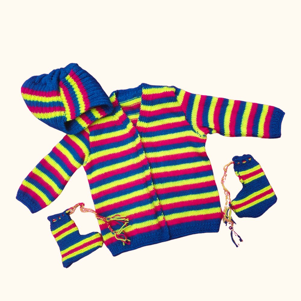 Baby Sweater Set - Kreate- Clothing Sets