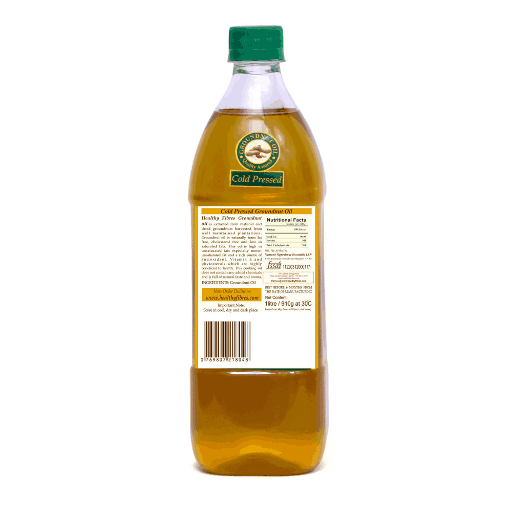 
                  
                    Healthy Fibres Cold Pressed Groundnut Oil
                  
                