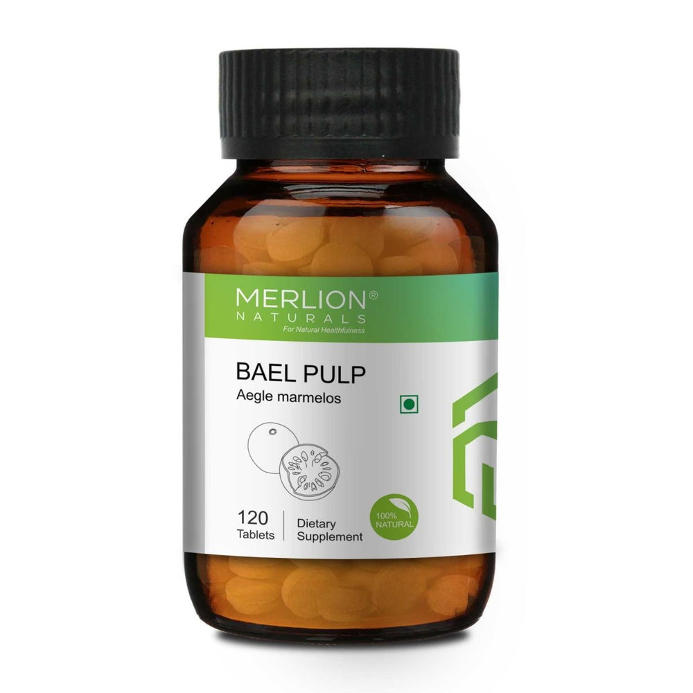 Bael Pulp Tablets 500mg (120 Tablets) - Kreate- Immunity Boosters