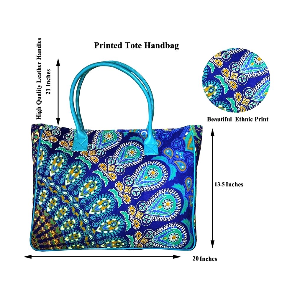 
                  
                    Bagwati Printed Tote Bag - Kreate- Tote Bags
                  
                