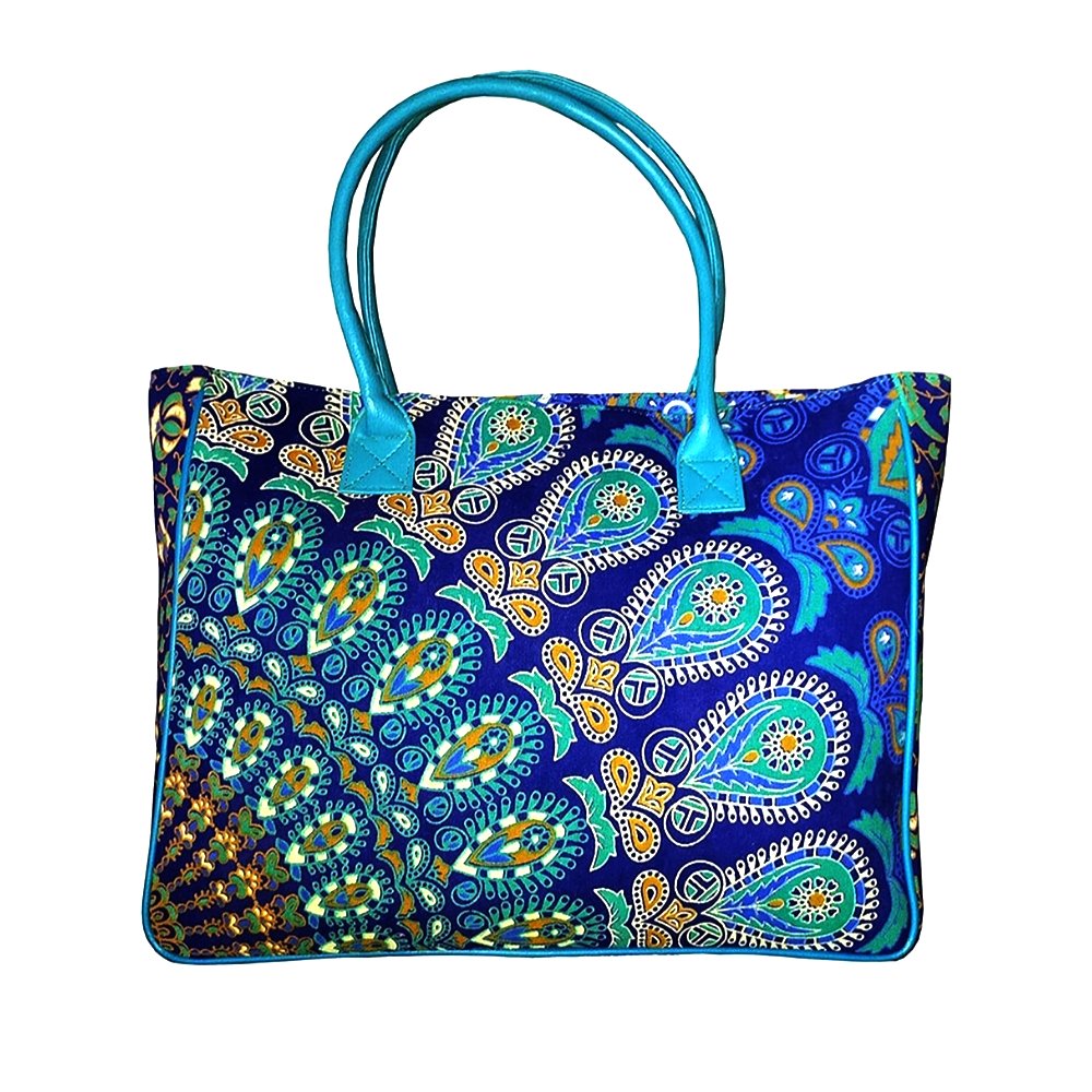 Bagwati Printed Tote Bag - Kreate- Tote Bags