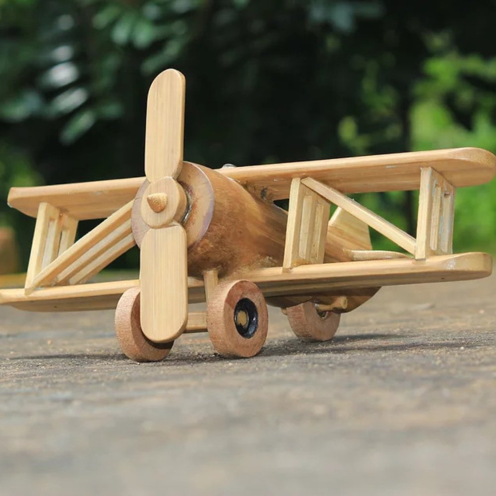 
                  
                    Bamboo Biplane - Kreate- Toys & Games
                  
                