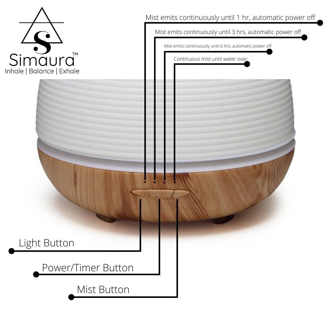 
                  
                    Bamboo Elegance Aromatherapy Diffuser & Humidifier - Kreate- Fresheners
                  
                