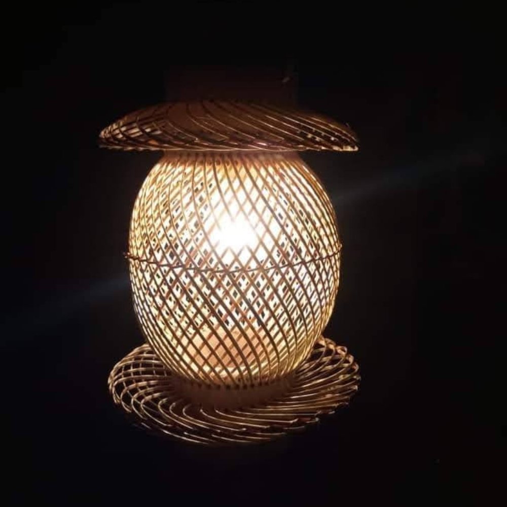 Bamboo Night Lamp - Kreate- Lamps