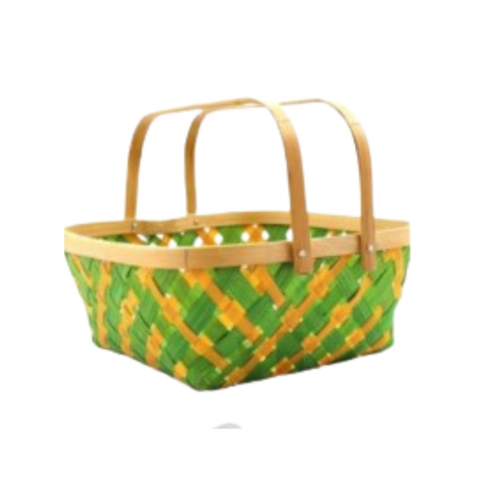 Bamboo Picnic Basket - Kreate- Baskets