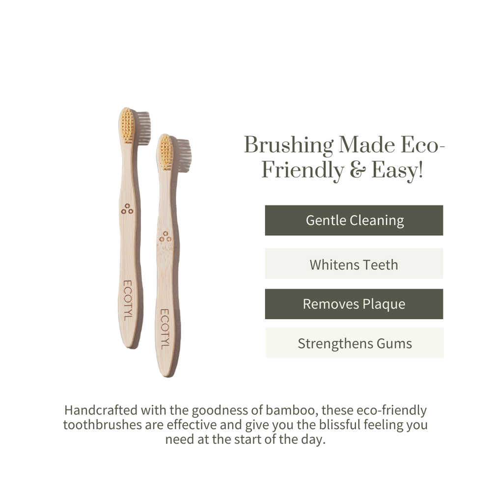 
                  
                    "Ecotyl Bamboo Tooth Brush (Set of 2)
                  
                