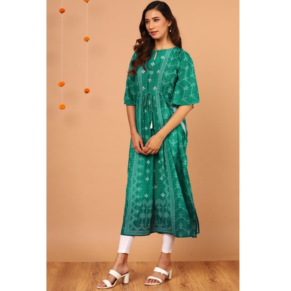 
                  
                    Bandhini Printed Kurti - Kreate- Kurtis & Salwar Suits
                  
                