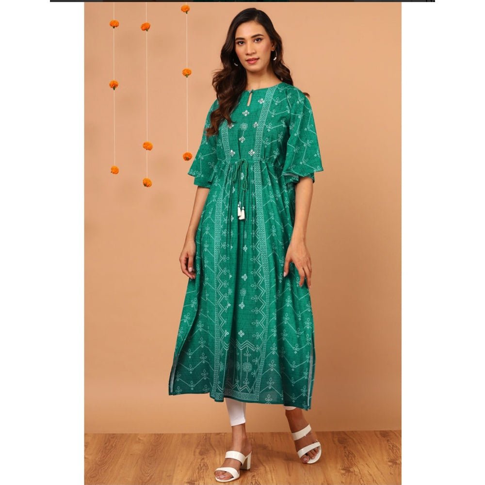 
                  
                    Bandhini Printed Kurti - Kreate- Kurtis & Salwar Suits
                  
                