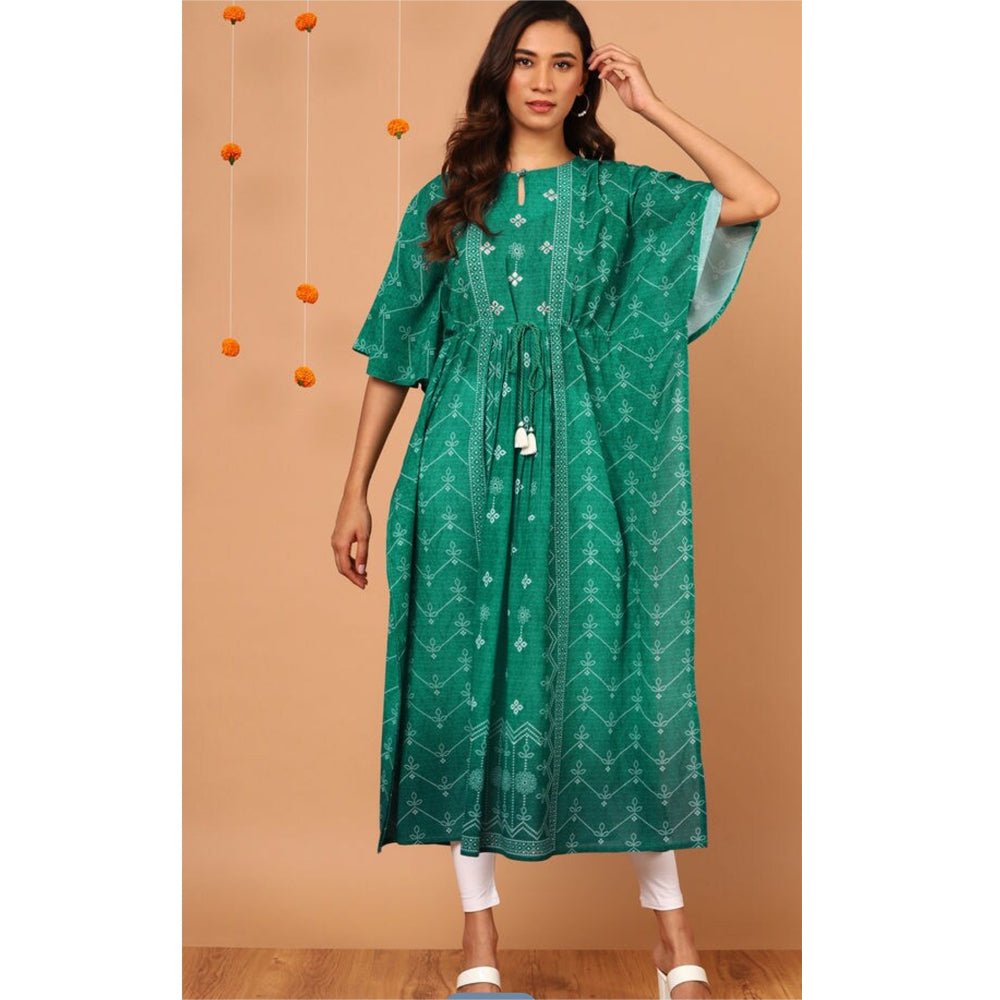 Bandhini Printed Kurti - Kreate- Kurtis & Salwar Suits