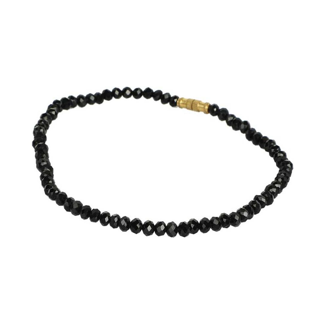 
                  
                    Bandish Black Onyx Crystal Anklet Pair - Kreate- Anklets
                  
                