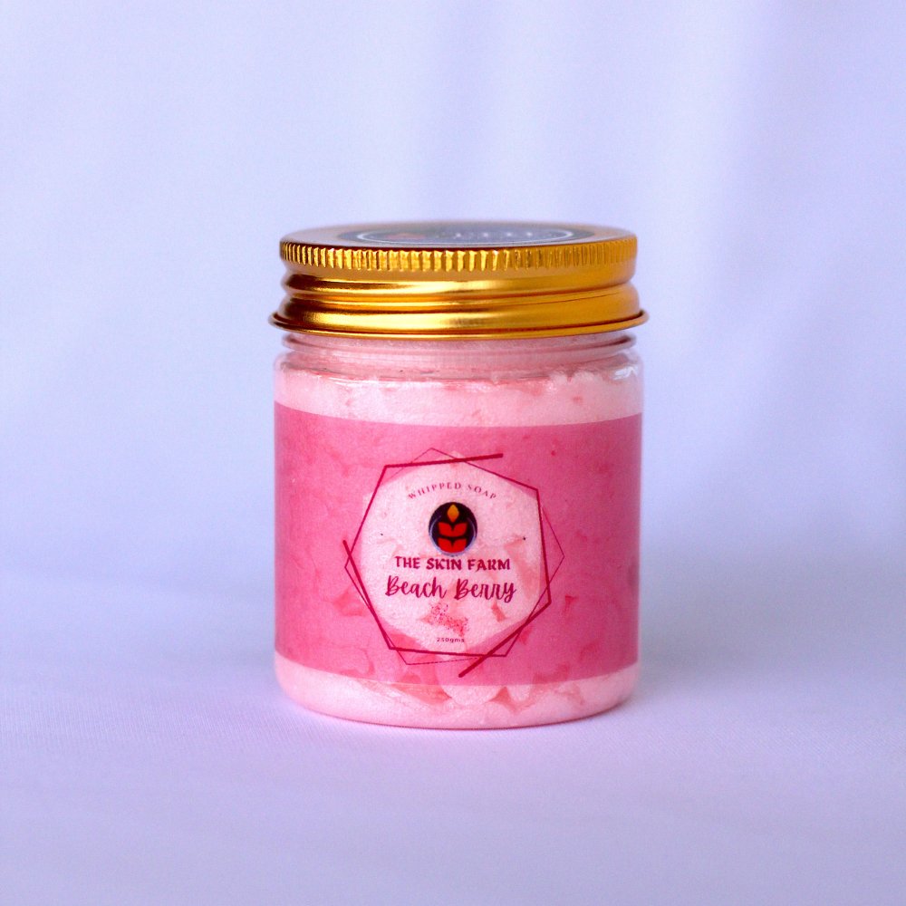 Beach Berry Whipped Soap (50g) - Kreate- Soaps