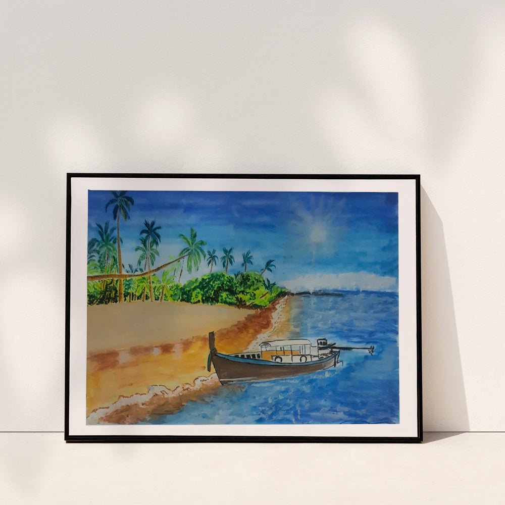 Beach Scenery - Kreate- Painting