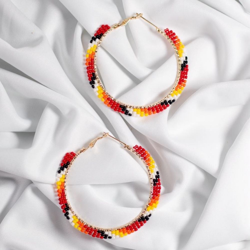 
                  
                    Beaded Earrings - Kreate- Earrings
                  
                