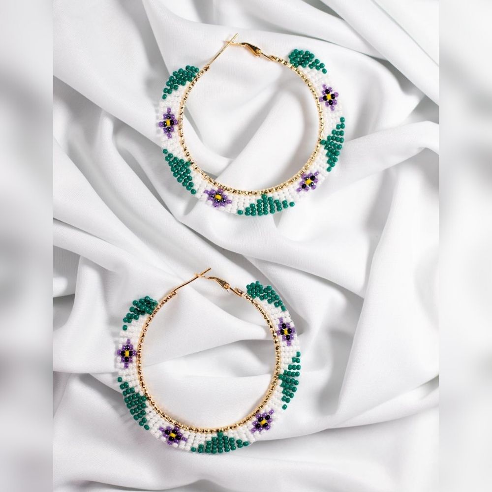 
                  
                    Beaded Earrings - Kreate- Earrings
                  
                