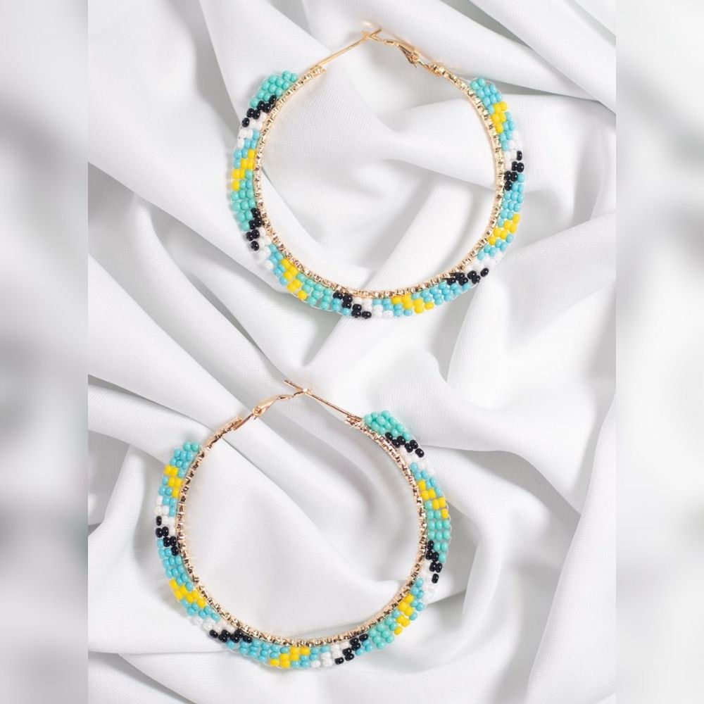 
                  
                    Beaded Earrings - Kreate- Earrings
                  
                