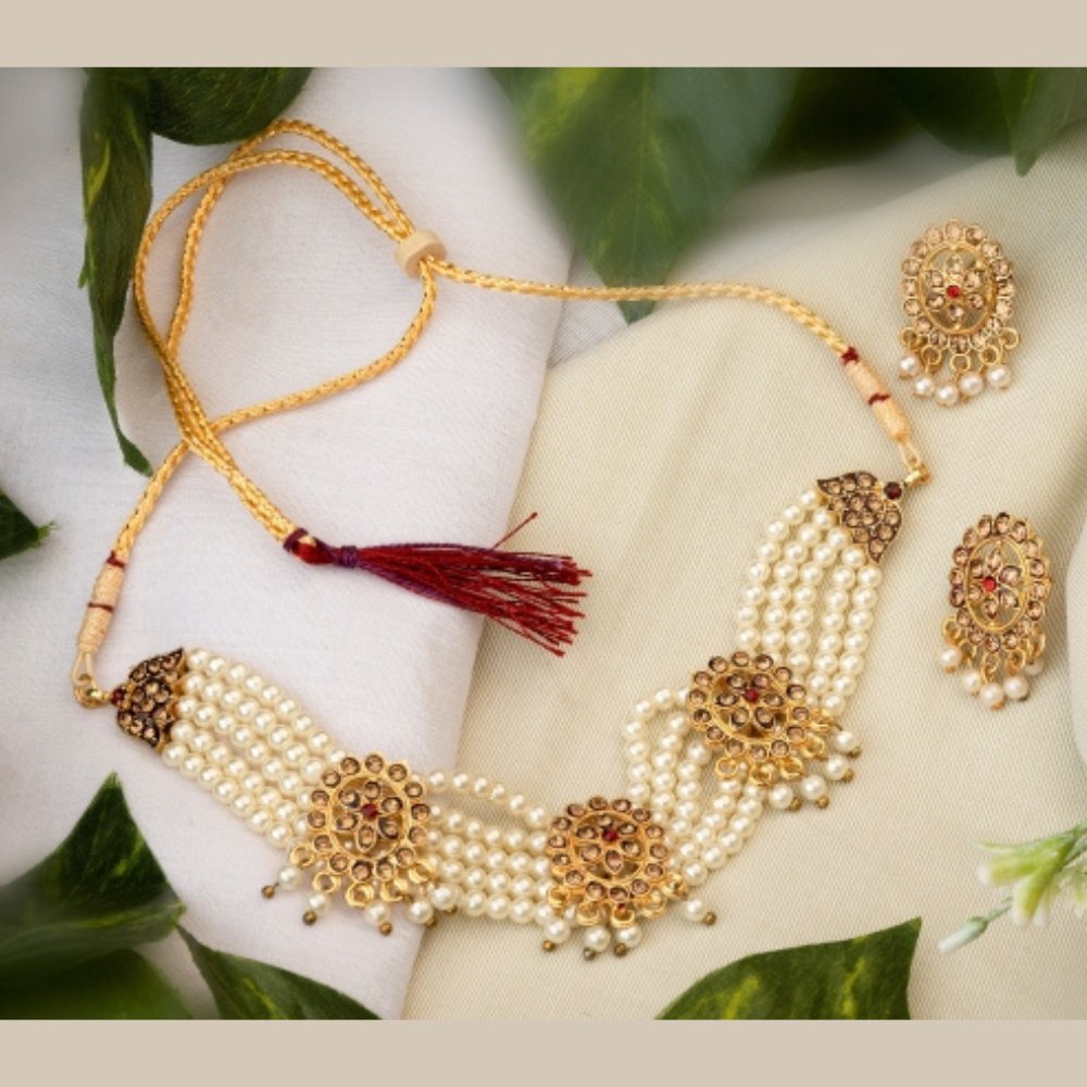 Beaded Jewellery Set - Kreate- Jewellery Sets