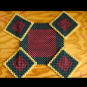 Beaded Table Mats - Kreate- Table Cloth