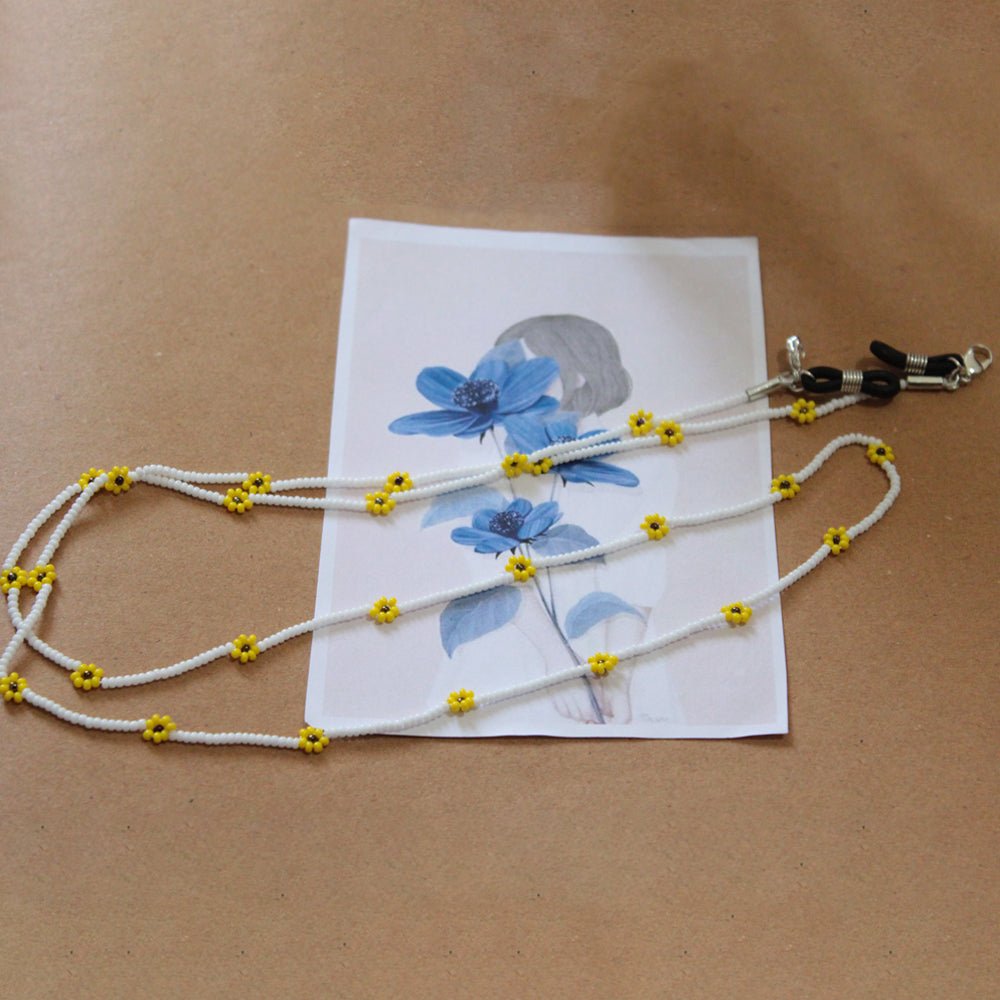 Beads Daisy Chain - Kreate- Neckpieces