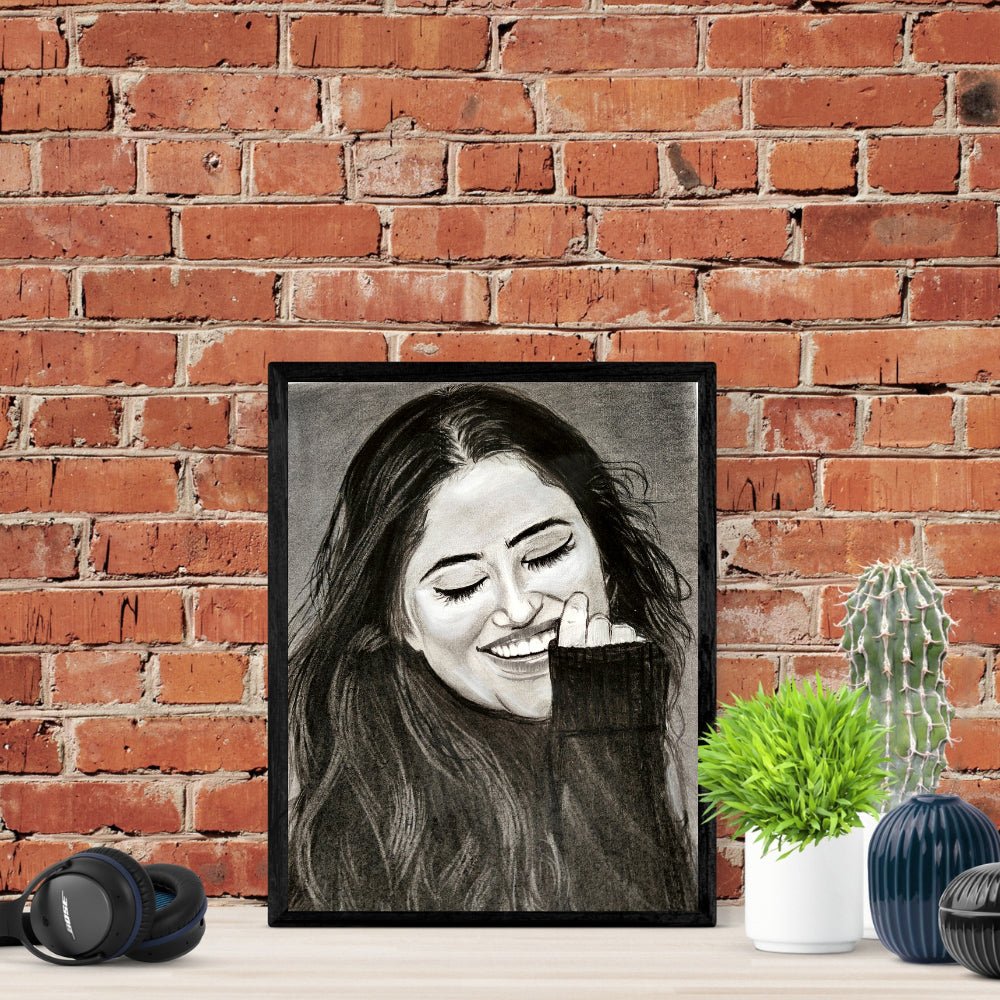 Beautiful Girl Portrait - Kreate- Painting