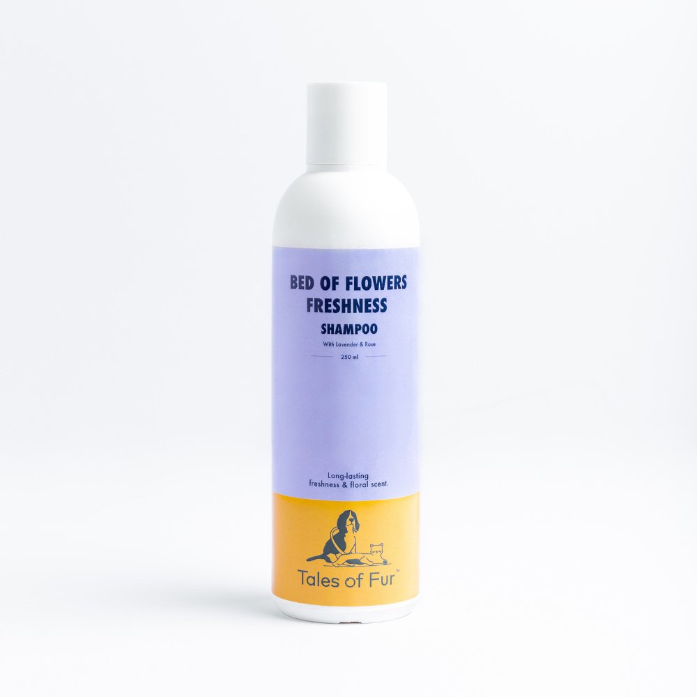 Bed of Flowers Freshness Shampoo for Dogs (250ml) - Kreate- Pet Grooming