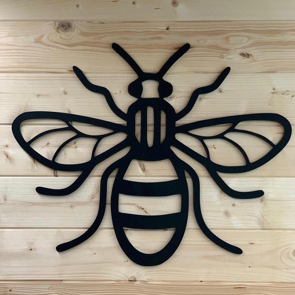 
                  
                    Bee Wall Art - Kreate- Wall Decor
                  
                