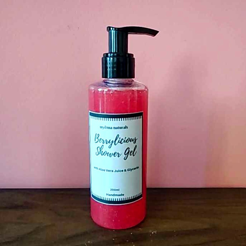 Berrylicious Shower Gel (200ml) - Kreate- Body Wash