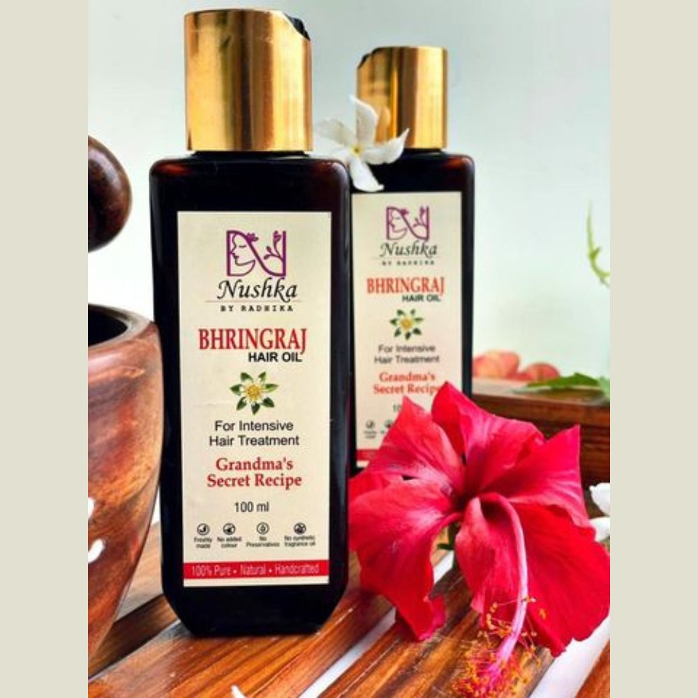 
                  
                    Bhringraj Hair Oil (100ml) - Kreate- Hair Oil
                  
                