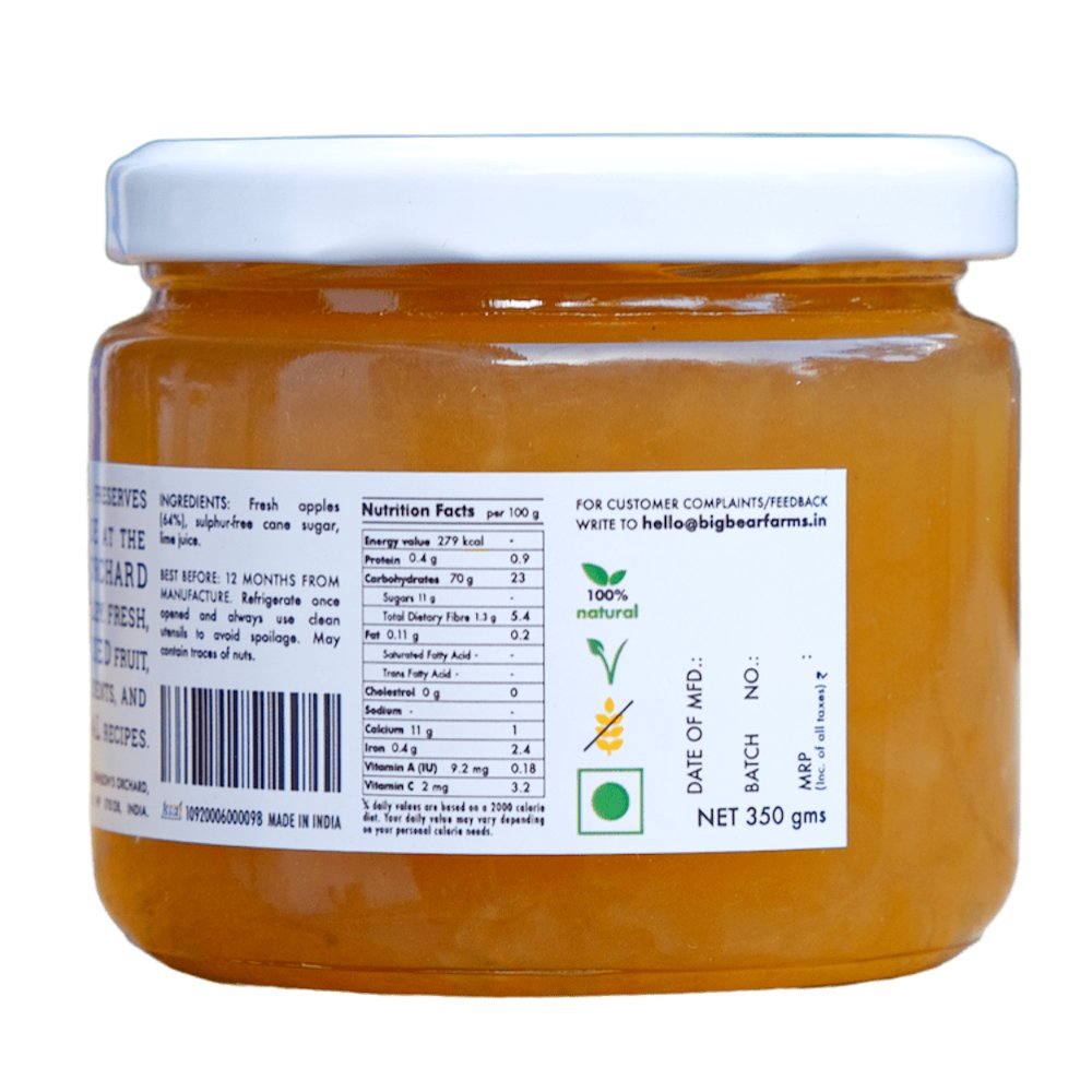 
                  
                    Big Bear Apple Jam (350g) - Kreate- Spreads
                  
                