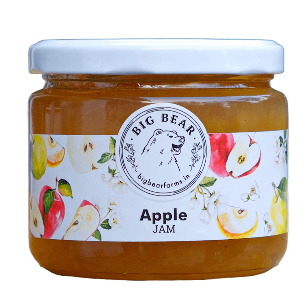 Big Bear Apple Jam (350g) - Kreate- Spreads