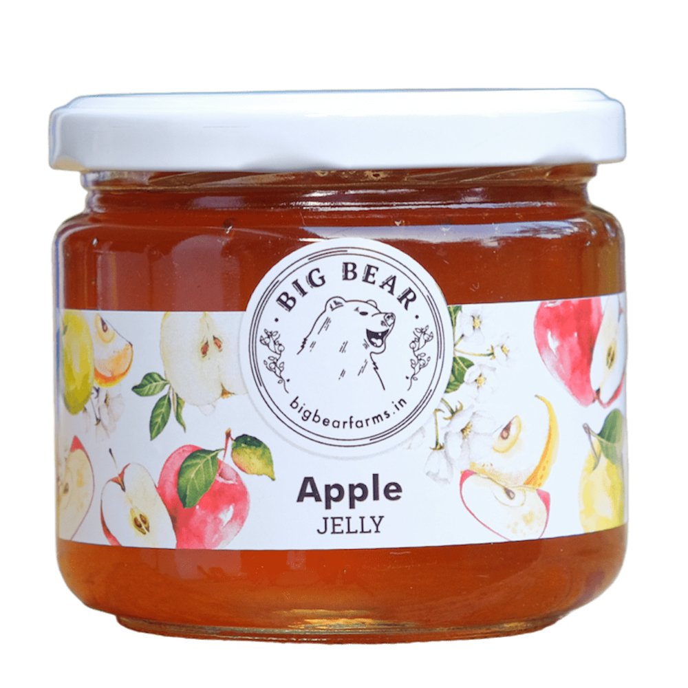 Big Bear Apple Jelly (350g) - Kreate- Spreads