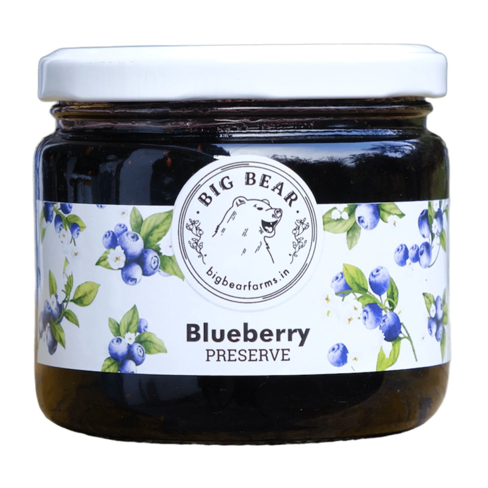 Big Bear Blueberry Preserve (400g) - Kreate- Ready To Eat