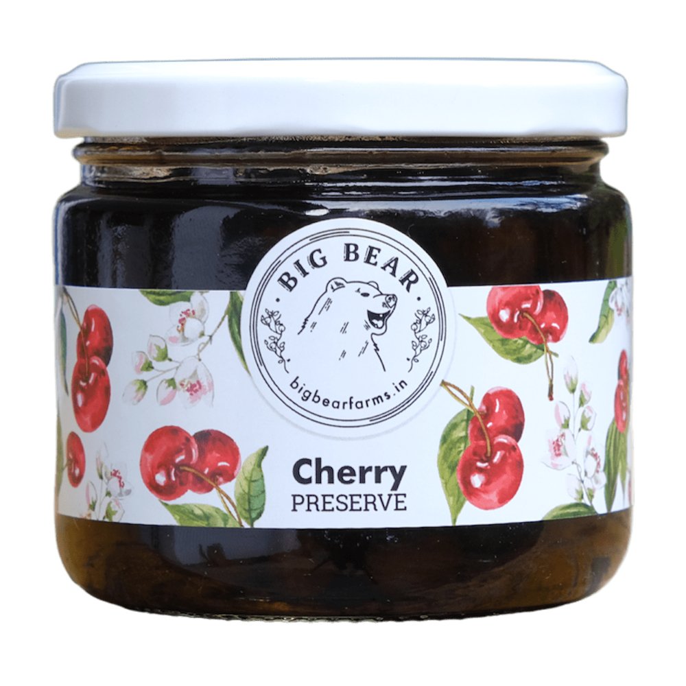 Big Bear Cherry Preserve (300g) - Kreate- Ready To Eat