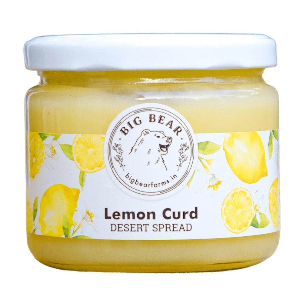 Big Bear Lemon Curd (315g) - Kreate- Dairy