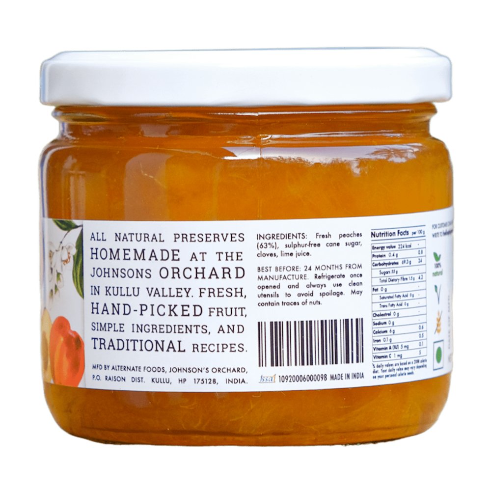 
                  
                    Big Bear Peach Jam (350g) - Kreate- Spreads
                  
                