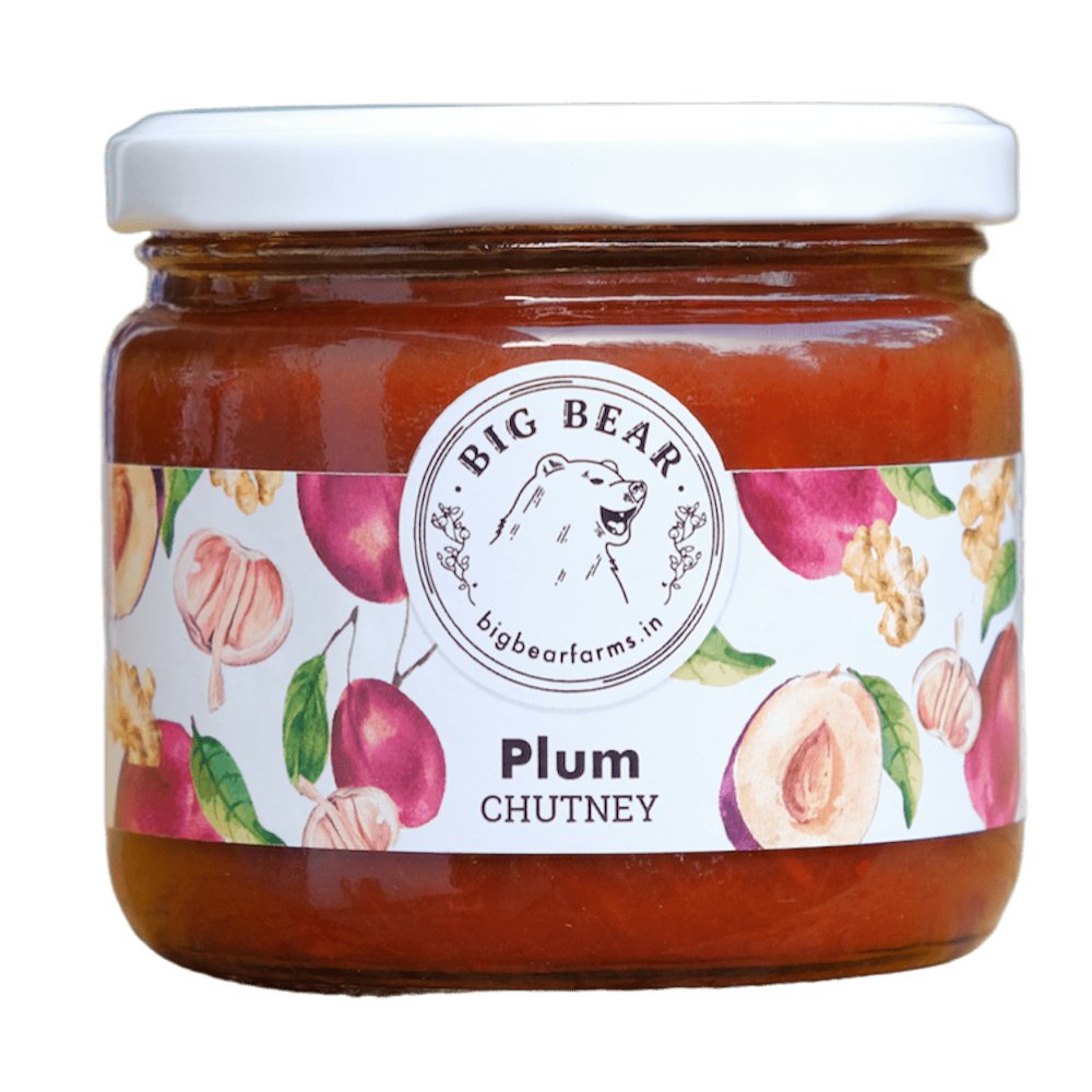 Big Bear Plum Chutney (350g) - Kreate- Chutneys & Pudi