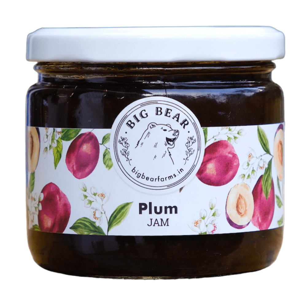 Big Bear Plum Jam (400g) - Kreate- Spreads