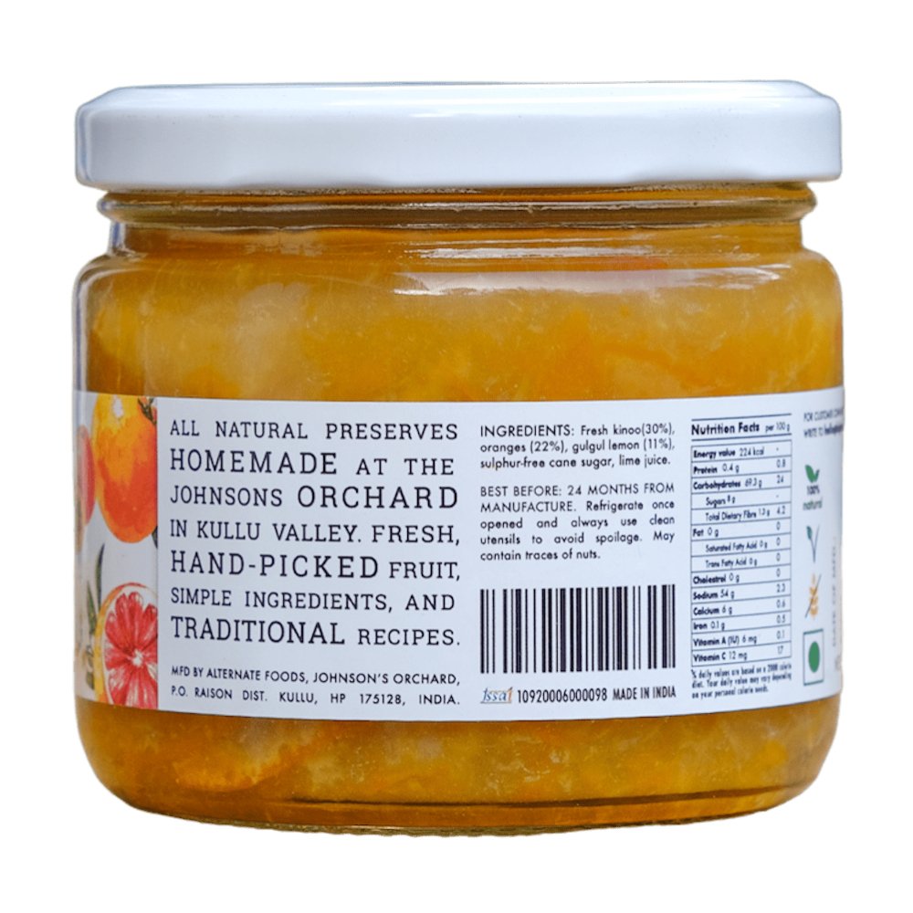 
                  
                    Big Bear Three Citrus Marmalade (350g) - Kreate- Pickles
                  
                