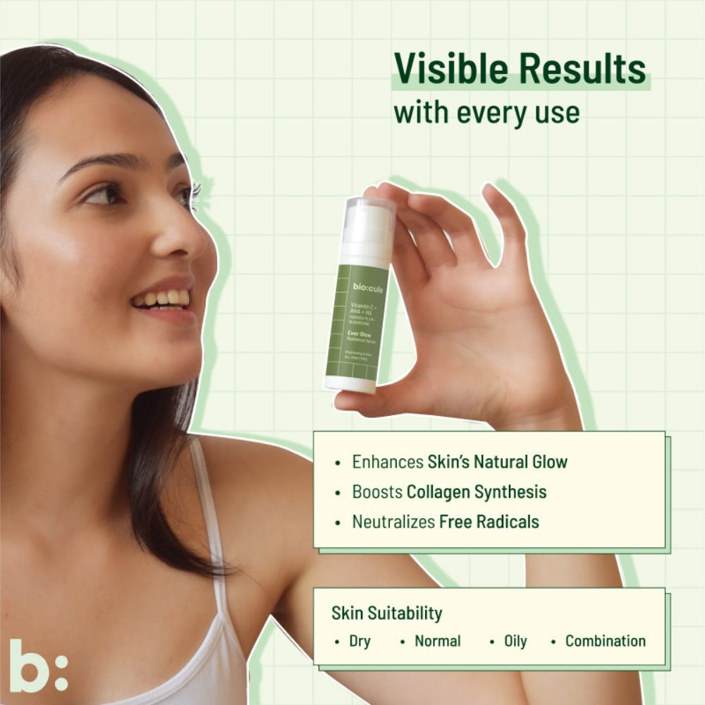 
                  
                    Biocule Ever Glow Radiance Serum (30ml) - Kreate- Toners & Serums
                  
                