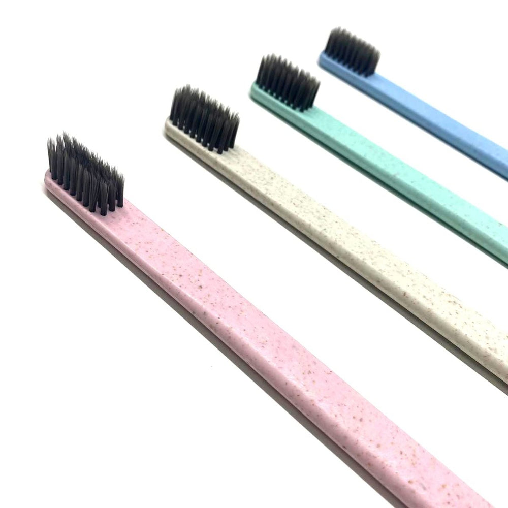 
                  
                    Bitto Wheatstraw Toothbrush (Pack of 4) - Kreate- Dental Care
                  
                