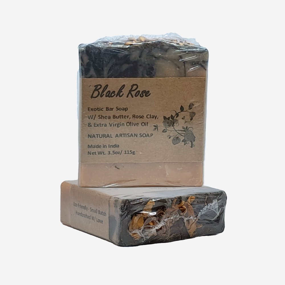 Black Rose Soap (115g) - Kreate- Soaps