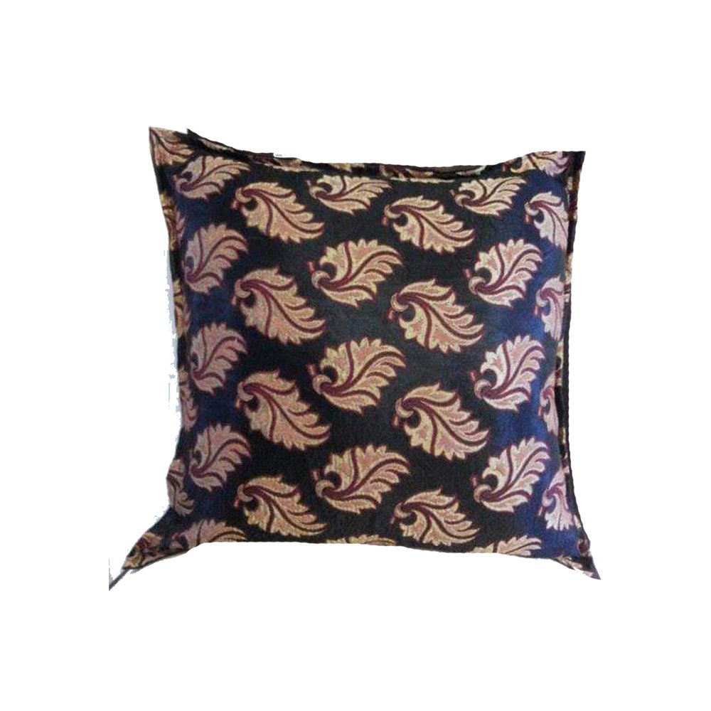 
                  
                    Black Silk Dupioni Cushion Cover - Kreate- Cushions & Covers
                  
                