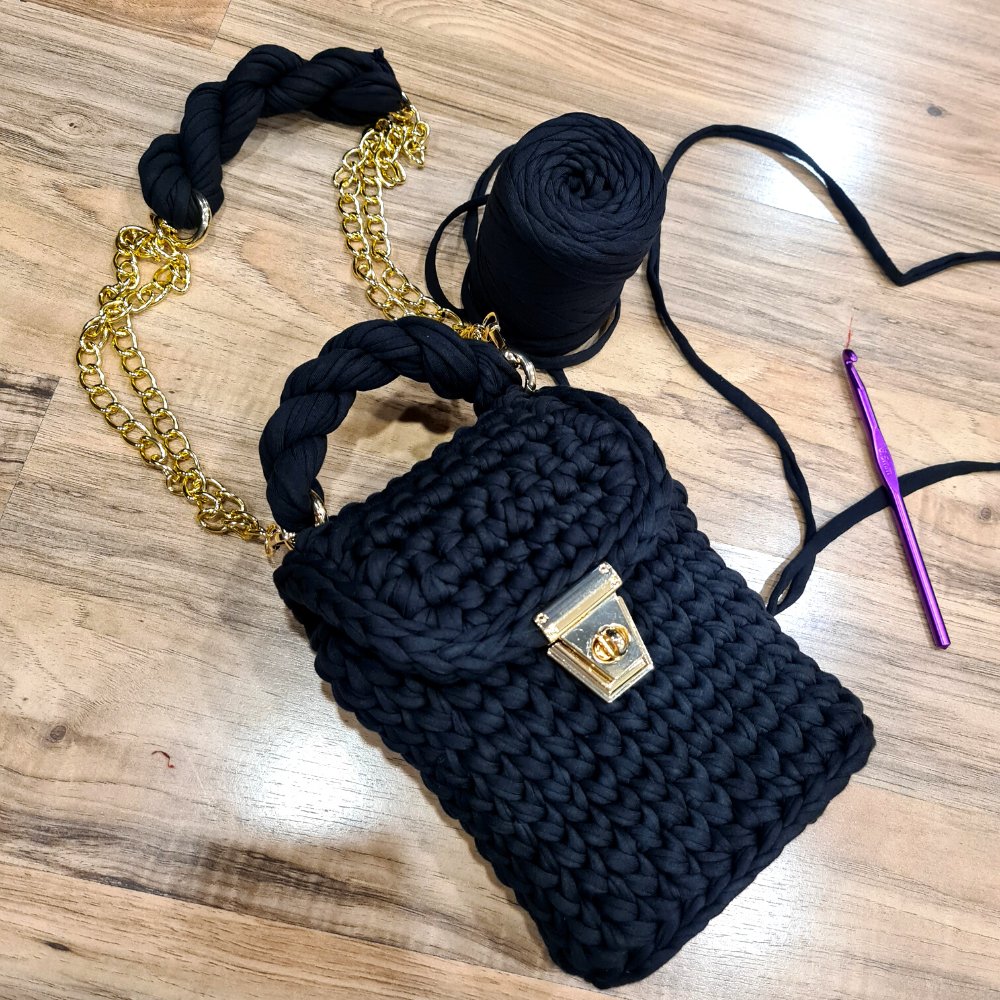 Black Sling Bag - Kreate- Sling Bags