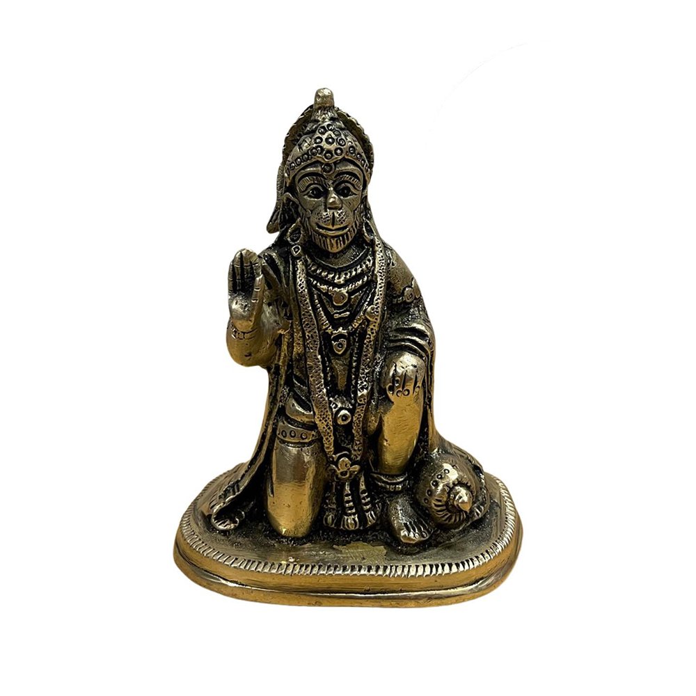 Blessings of Lord Hanuman Idol - Kreate- God Idols