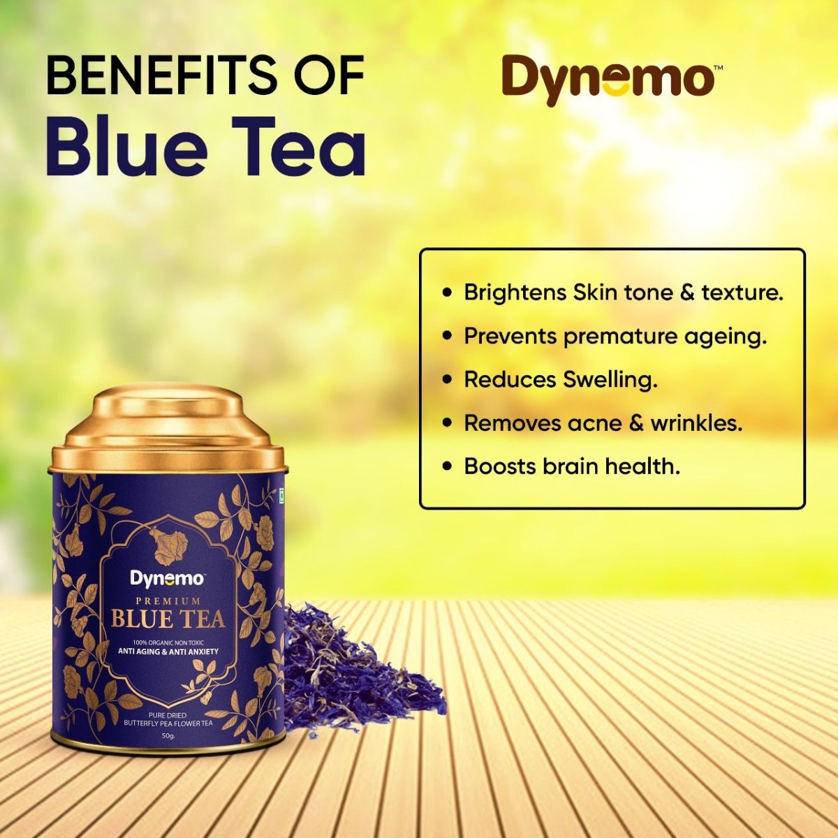 
                  
                    Blue Tea (100g) - Kreate- Tea
                  
                